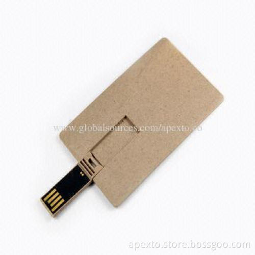 Recycle USB Flash Drive, Anti-shock and Moisture-resistant, OEM and ODM Orders Welcomed